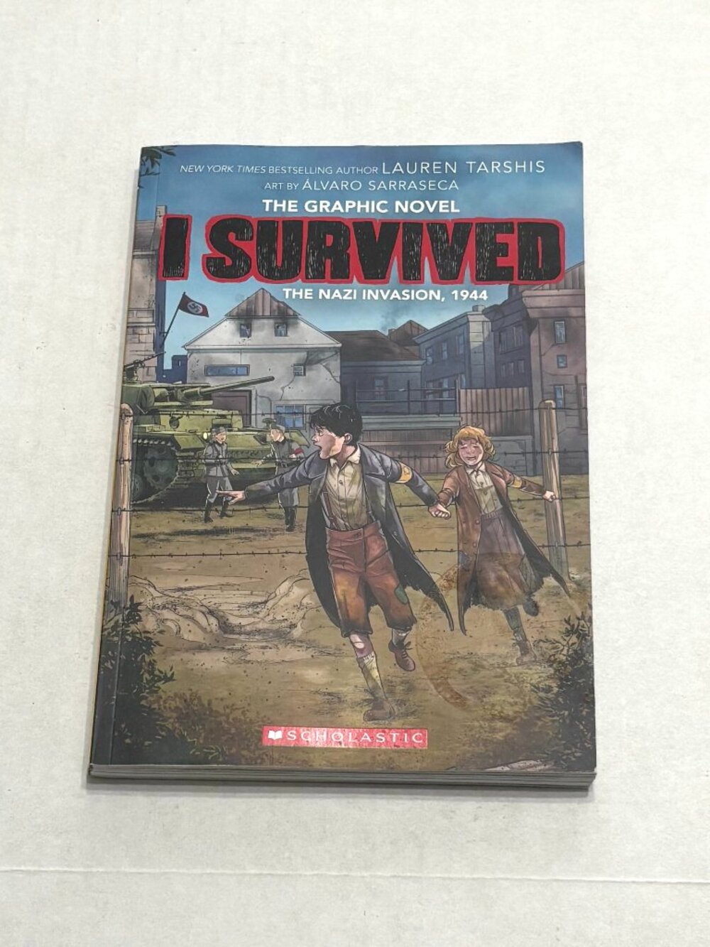 I Survived The Nazi Invasion 1944 Graphic Novel by Lauren Tarshis
